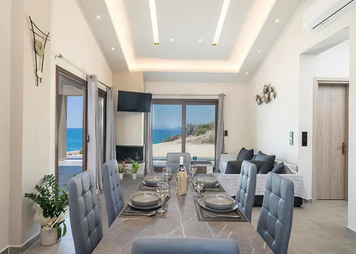 Beachfront Fteri 别墅 Zóla
